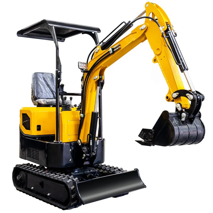 MS10C 13.5 HP,1 tons Mini Compact Excavator, Gasoline, With Thumb Clip | MMS