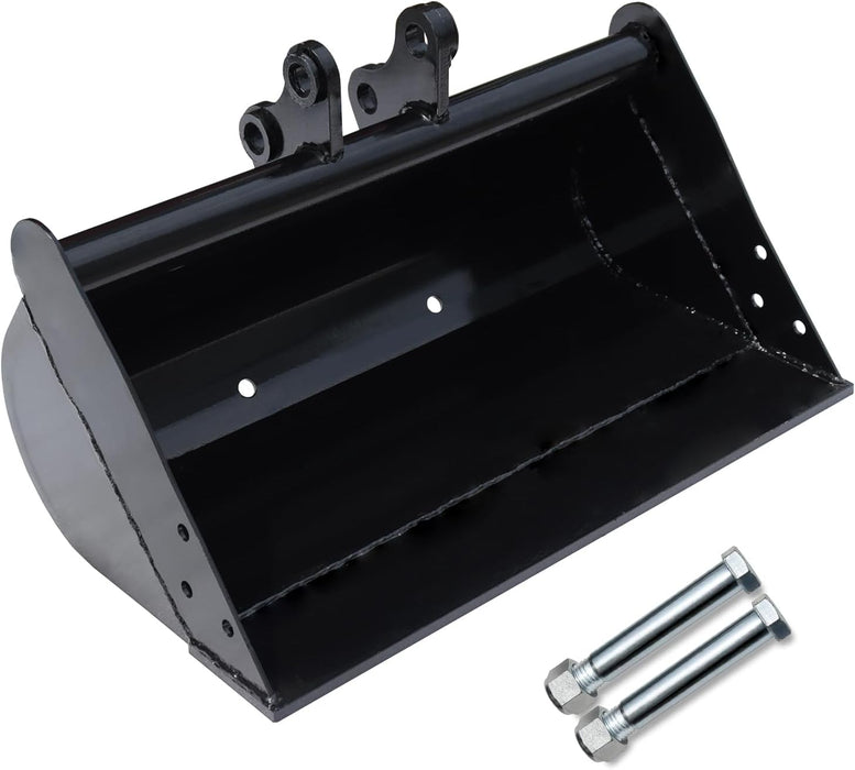MMS Flat Bucket 500/600/800/1000mm Toothless Excavator Buckets Attachment for Mini Excavator Digger | MMS