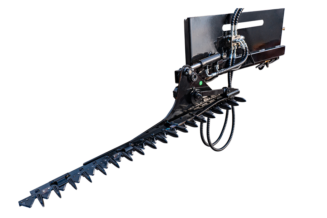 MMS 59" Hedge Mowers Trimmer Attachments for Skid Steer, Grass Cutting Machine | MMS