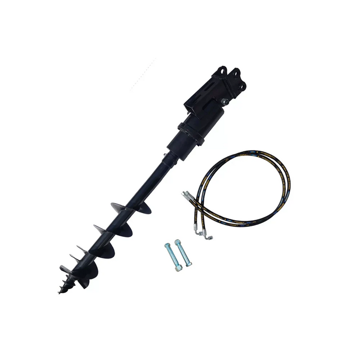 MMS 200mm/300mm Auger Hydraulic Driven Suitable for Drilling and Digging Holes with 0.8-2 Tons Mini Excavators | MMS