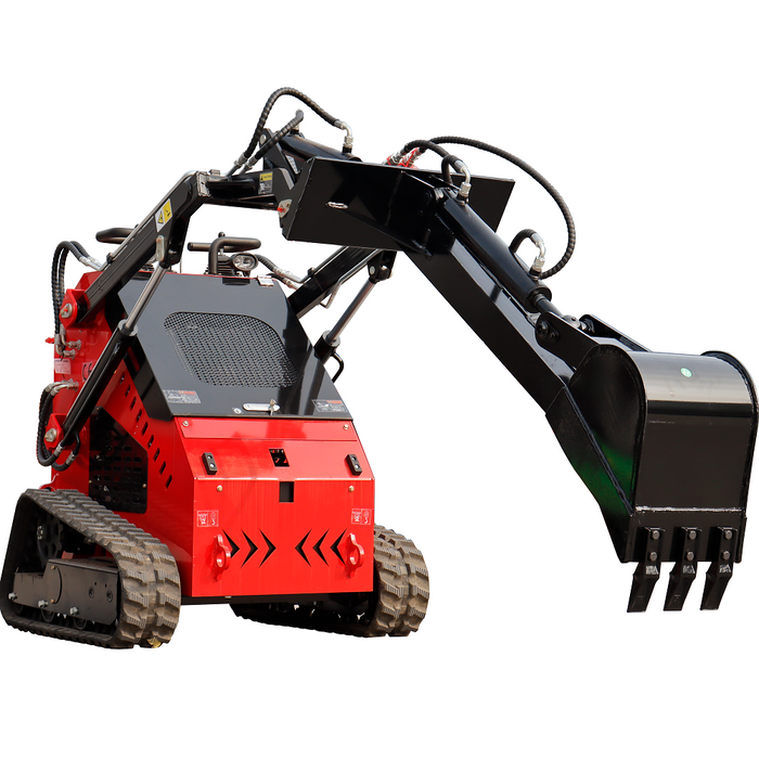 MMS Backhoe Fronthoe Attachment For MMS Skid Steer Loaders | MMS