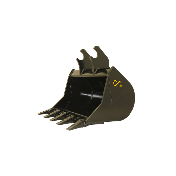 Excavator Bucket 36" with Smooth Edge For Kubota Excavators (11000-15000Lbs) | Construction Attachments Inc.