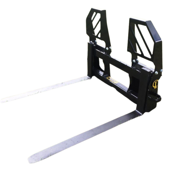 EZ-PALLET FORKS For Skid Steer and Tractor Loaders. Patented Single Piece Frame Brackets with 45″, 60″, 72″ or 84″ carriage widths | CL Fabrication