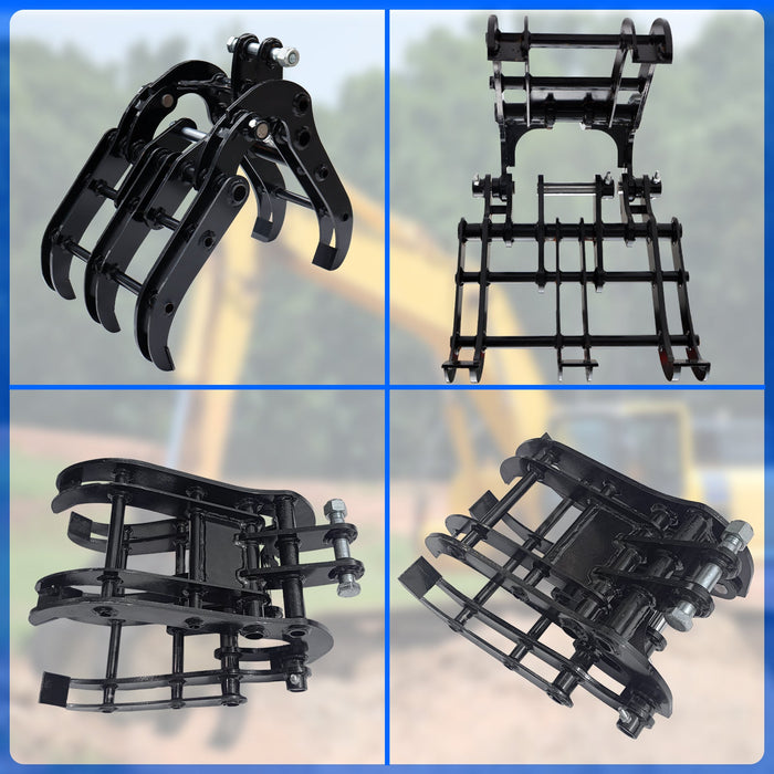MMS Grabber attachment for Garden Forestry Orchard Machinery Excavator Accessories | MMS