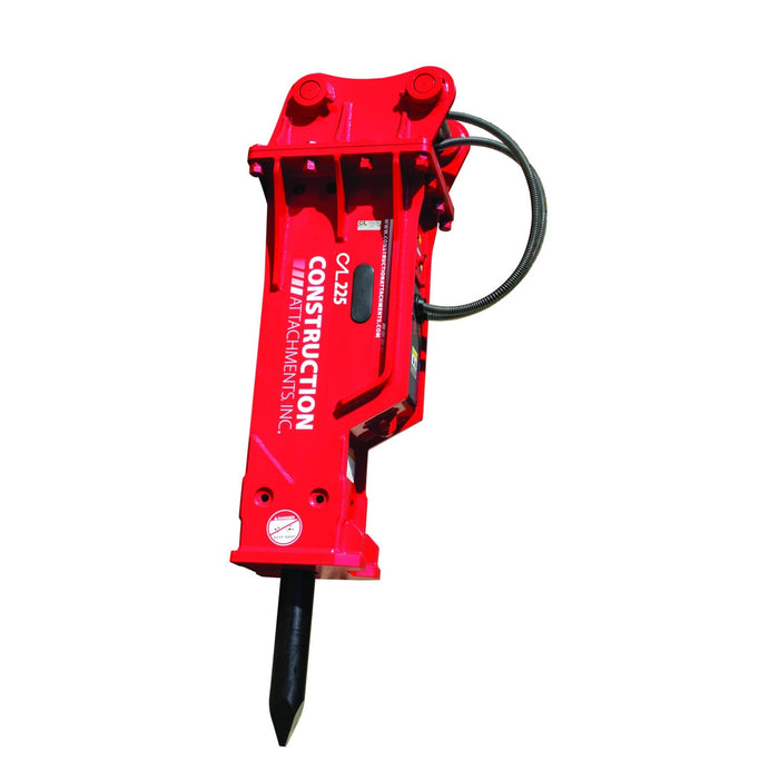 CAL 1200C Quick Coupler Mount Hydraulic Breaker for Compact Excavators (10000-20000lbs) | Construction Attachments Inc.