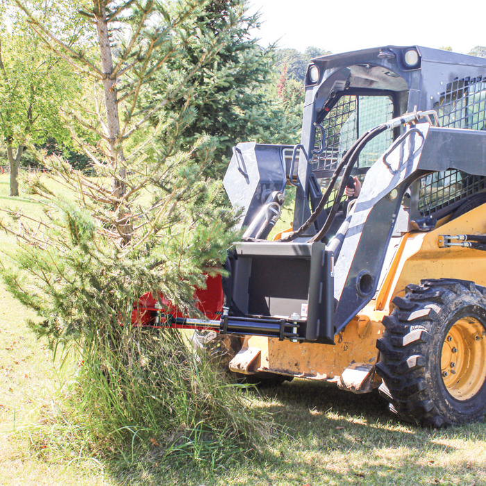 Skid Steer Tree Puller Attachment, Ideal for Skid Steers or Skid Loaders with Standard Universal Quick Attachment | GreyWolf™ Attachments