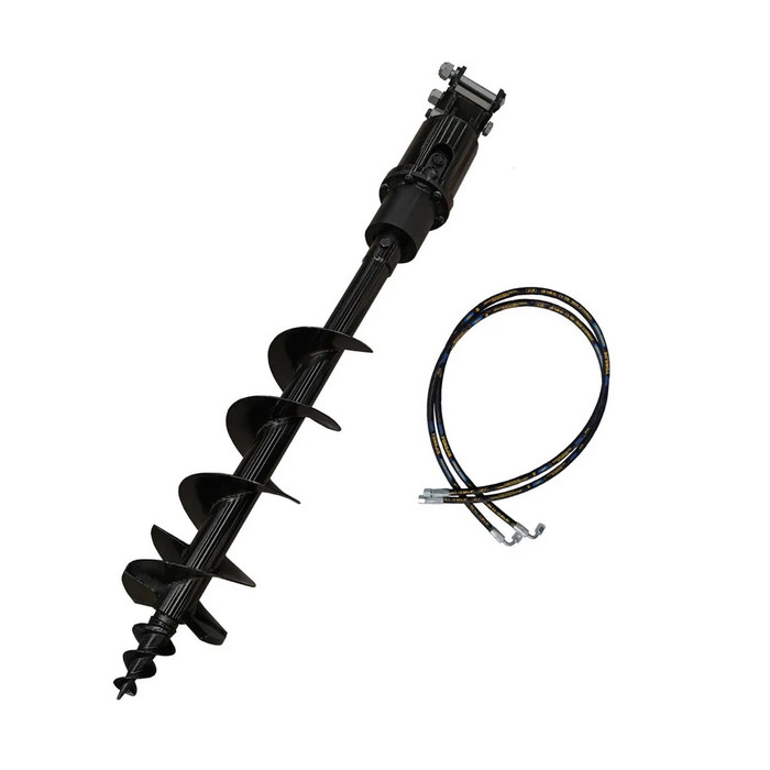 MMS 200mm/300mm Auger Hydraulic Driven Suitable for Drilling and Digging Holes with 0.8-2 Tons Mini Excavators | MMS