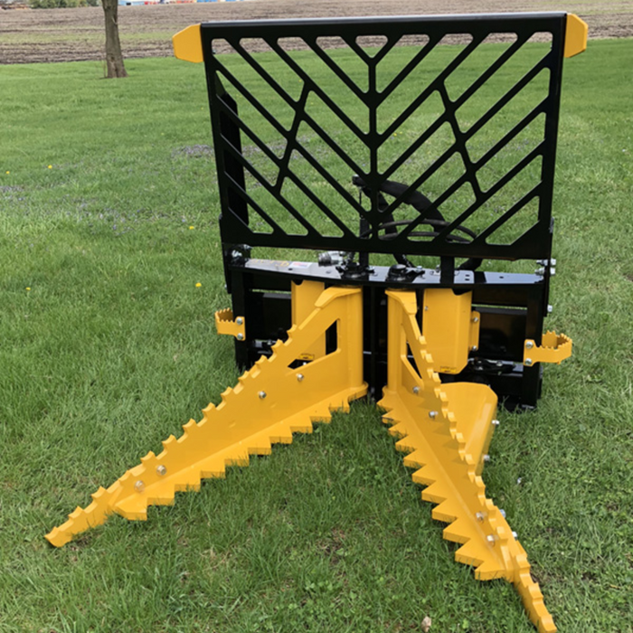 DOMINATOR®  Tree Puller Multi purpose Tree Puller Tool AR400 Steel Jaws 60" Opening Easily Grasps Large Objects, Dig, Saw, Rip and Pull. | CL Fabrication