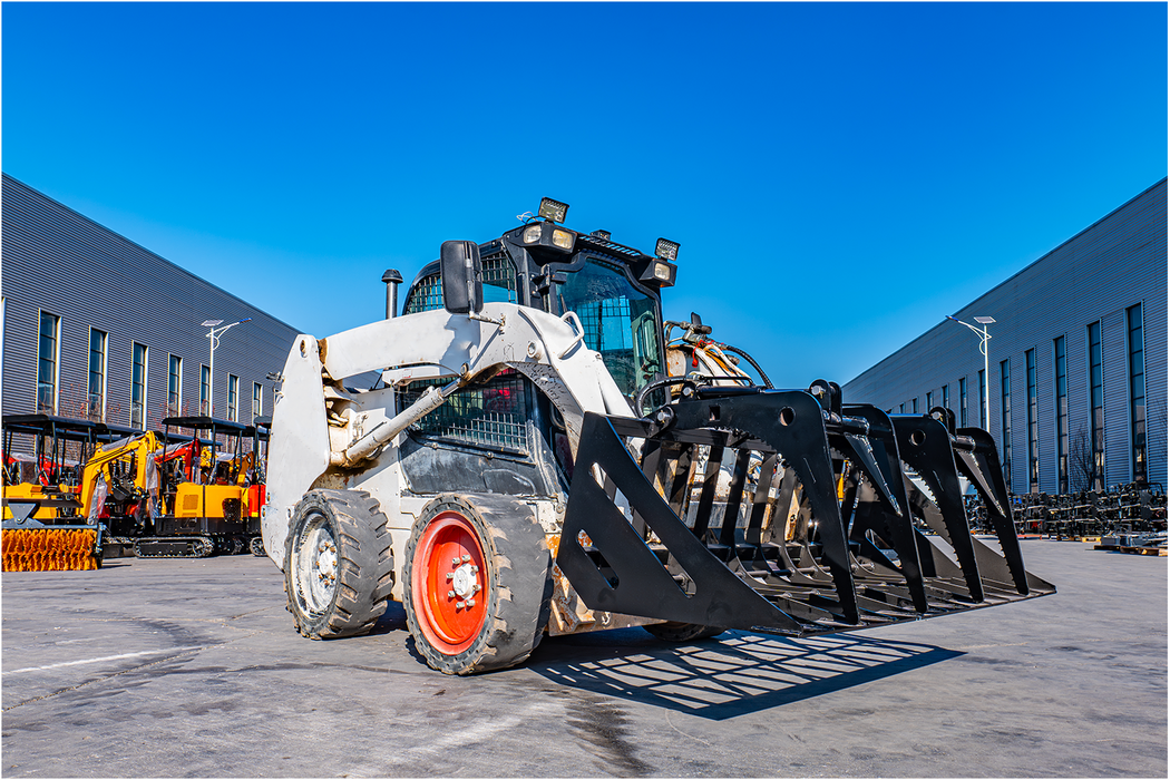 MMS 72'' Hollow Wood Grabber Grabbing Large Sliding Loader Accessorie for Skid Steer Loader | MMS