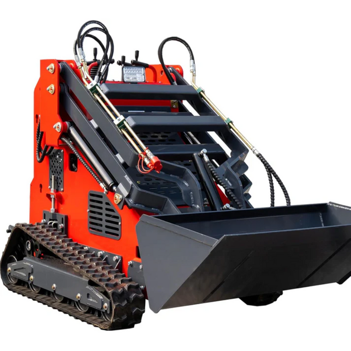 MS430Y 23HP, 950kg Gasoline Engine Crawler Skid Steer Loader with Three Pumps Three valves| MMS