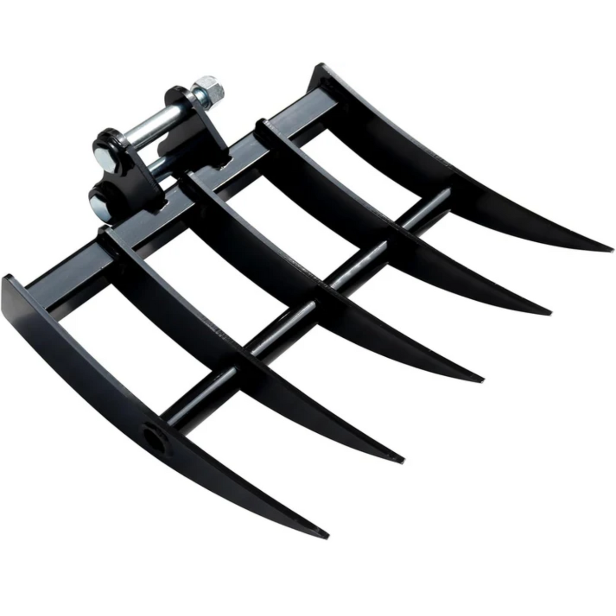 MMS Rake Metal Wide Backhoe Rake Attachment for Mini Excavator Digger ...