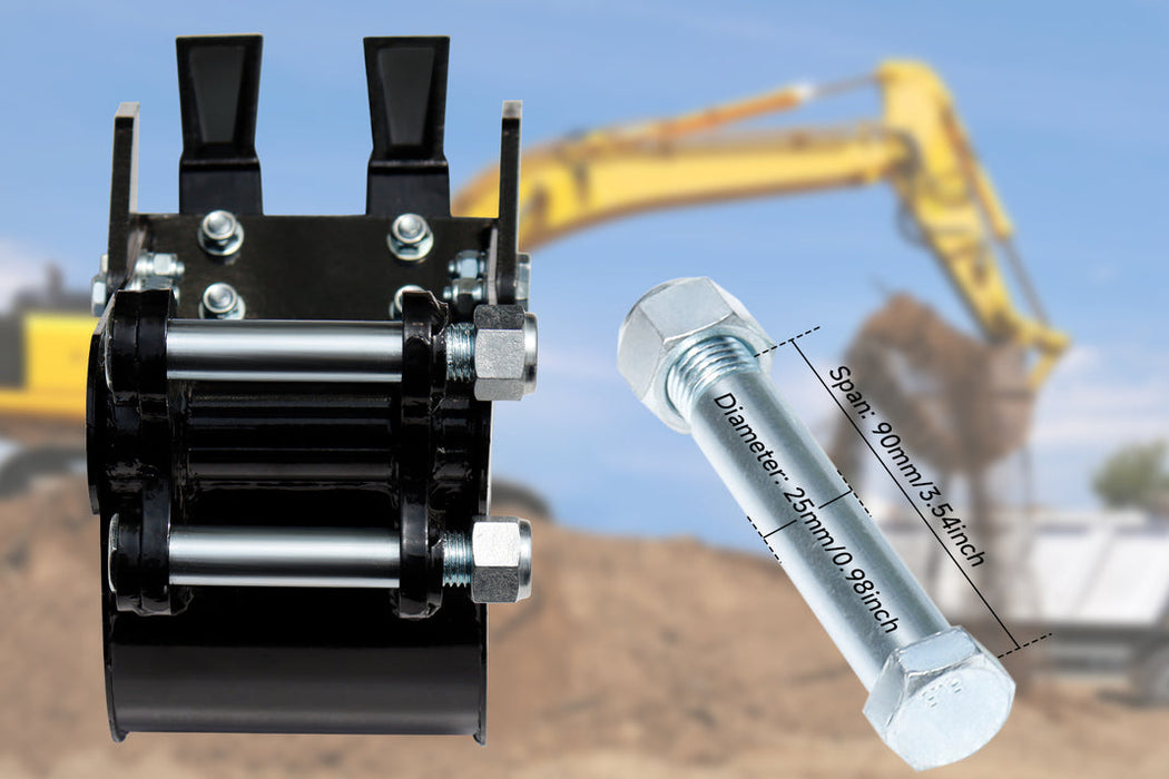 MMS 200mm/300mm Auger Hydraulic Driven Suitable for Drilling and Digging Holes with 0.8-2 Tons Mini Excavators | MMS