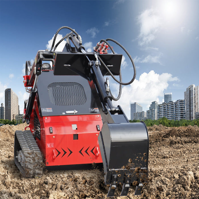 MMS Backhoe Fronthoe Attachment For MMS Skid Steer Loaders | MMS
