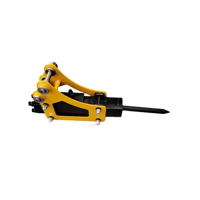 MMS Hammer Breaker, Hydraulic Concrete Breaking, Rock Chiseling, Powerful Drilling Tool for 0.8-1 Ton Mini Excavator | MMS