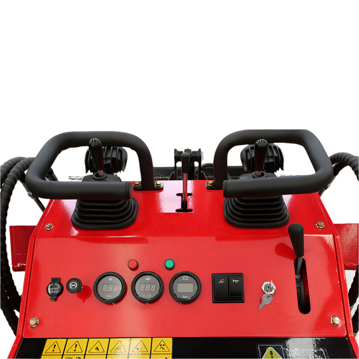 MS380 23 HP, 800 Kg Mini Stand On Skid Steer Track Loader | MMS