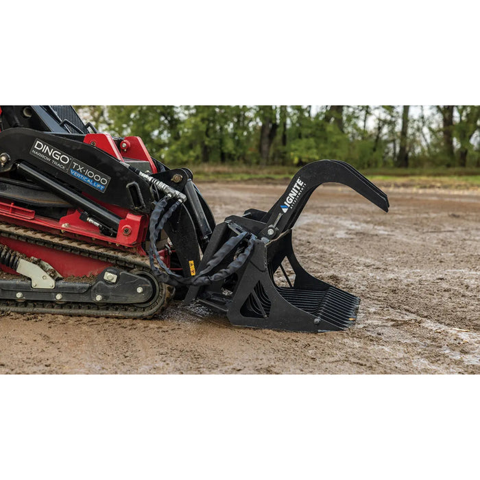 36 Inch Mini Rock Grapple | Ignite Attachments