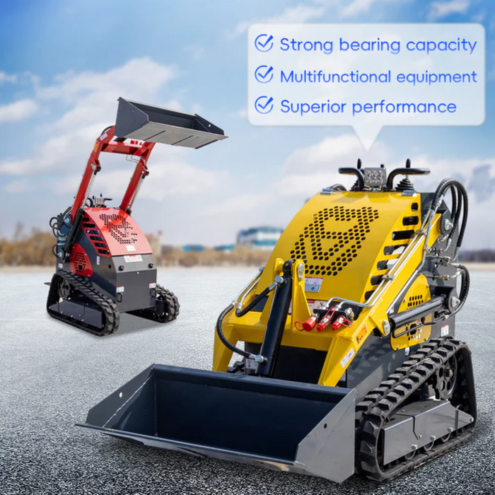 Standing Track Loader MS360T 13.5 HP, 800 Kg Mini Stand On Skid Steer Track Loader | MMS ...