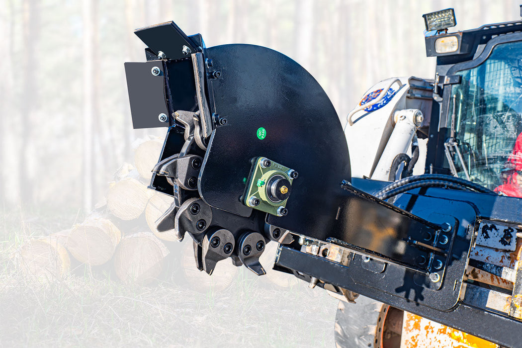 MMS 20 Blades Grinder, ±45° Skid Steer Loader Stump Grinder Attachment | MMS
