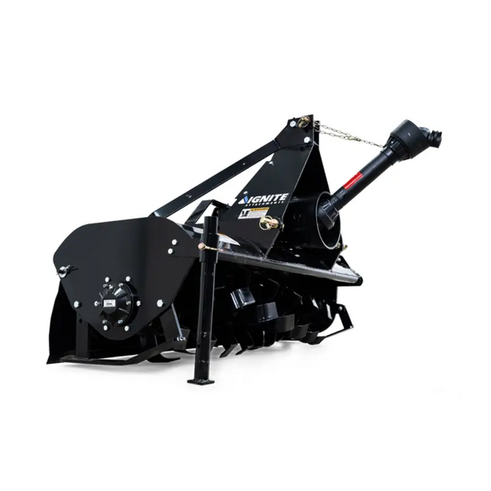 48 Inch 3-Point Tiller for Tractors | Ignite Attachments