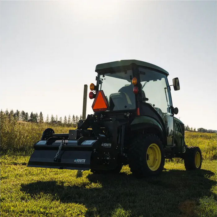 48 Inch 3-Point Tiller for Tractors | Ignite Attachments