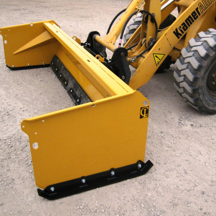 EZ SNOW PUSHER EZ SNOW PUSHER For Skid Steer and Compact Track Loaders | CL Fabrication