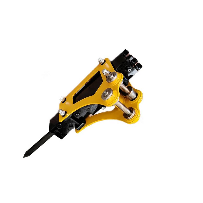 MMS Hammer Breaker, Hydraulic Concrete Breaking, Rock Chiseling, Powerful Drilling Tool for 0.8-1 Ton Mini Excavator | MMS