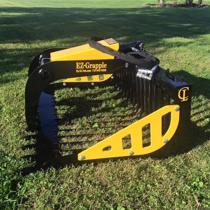 EZ ROCK BUCKET For large skid steers and compact track loaders Custom mounts are available for tractor loaders in four widths: 56″ / 72″ / 81″ / 90″ | CL Fabrication