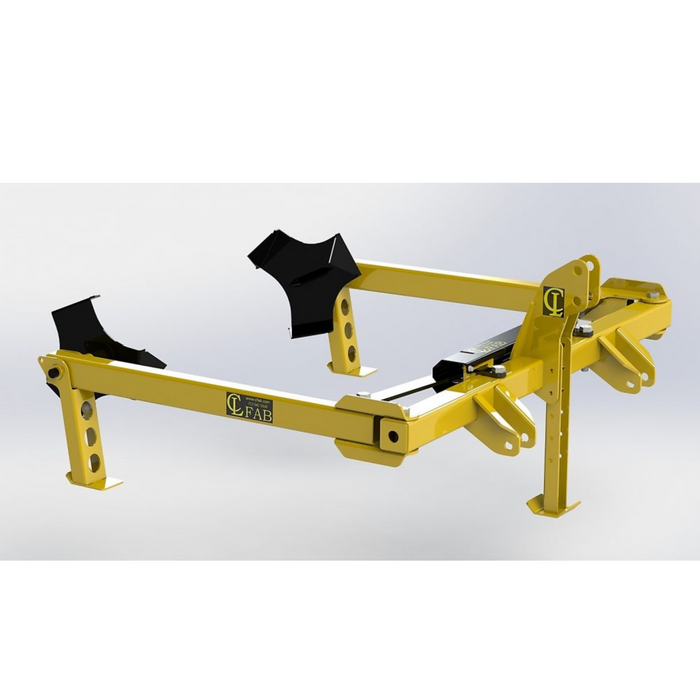 High Strength Bale Rolling Tool Handles 6′ Diameter Bales Available in a Skid Steer Version/3 Point Tractor Version | CL Fabrication