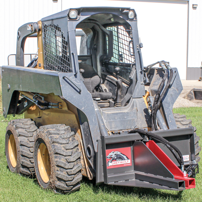 Skid Steer Tree Puller Attachment, Ideal for Skid Steers or Skid Loaders with Standard Universal Quick Attachment | GreyWolf™ Attachments