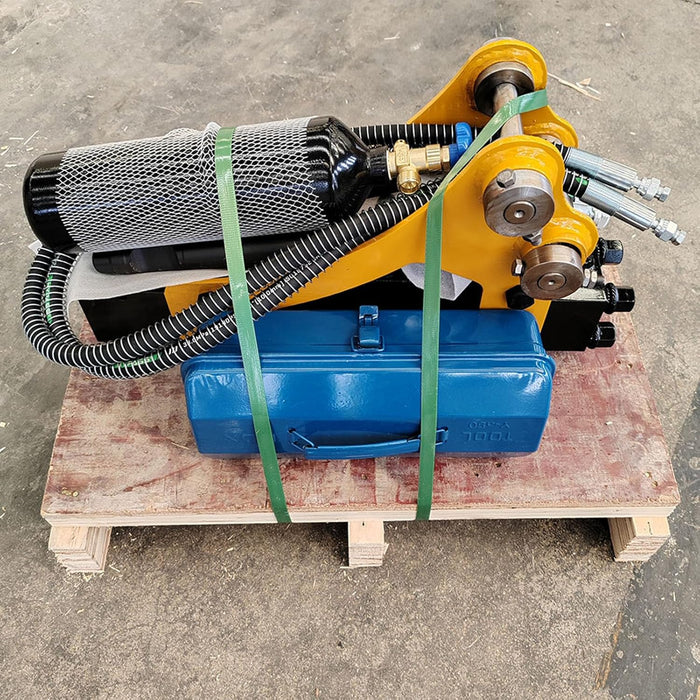 MMS Hammer Breaker, Hydraulic Concrete Breaking, Rock Chiseling, Powerful Drilling Tool for 0.8-1 Ton Mini Excavator | MMS
