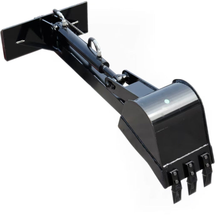 MMS Backhoe Fronthoe Attachment For MMS Skid Steer Loaders | MMS