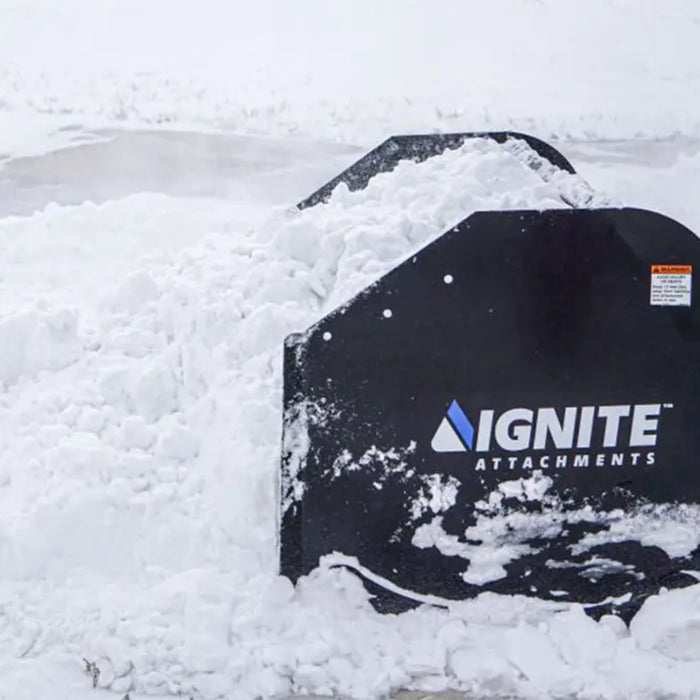 6 Foot Snow Pusher | Ignite Attachments