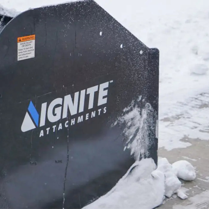 6 Foot Snow Pusher | Ignite Attachments