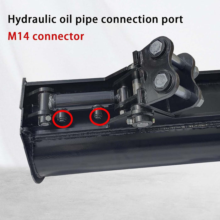 MMS Hydraulic Tilting Bucket 600/800/1000mm Attachment for Mini Excavator Digger | MMS
