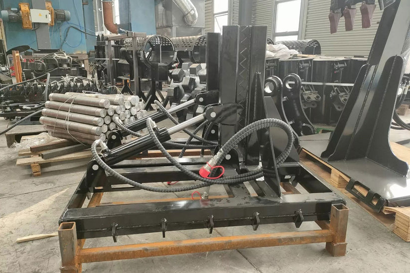 MMS 24.41" Puller Attachments Post and Tree Puller for Skid Steer Loader | MMS
