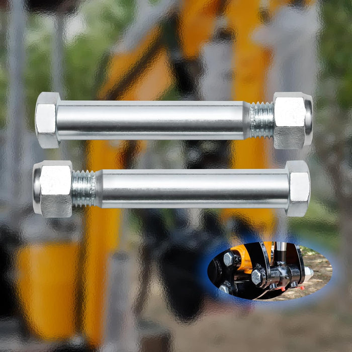 MMS Mini Excavator Pins 0.98in/25mm Replaceable Mini Excavator Bucket Link Attachments | MMS
