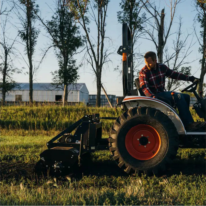 72 Inch 3-Point Tiller for Tractors| Ignite Attachments