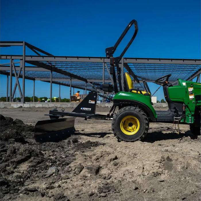 72 Inch Angle Blade for Tractors | Ignite Attachments