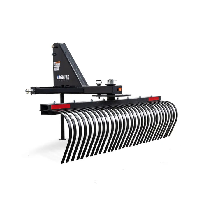 72 Inch Tine Rake for Tractors | Ignite Attachments