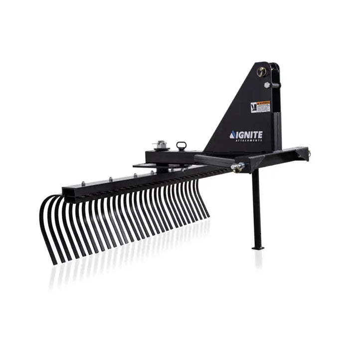 72 Inch Tine Rake for Tractors | Ignite Attachments