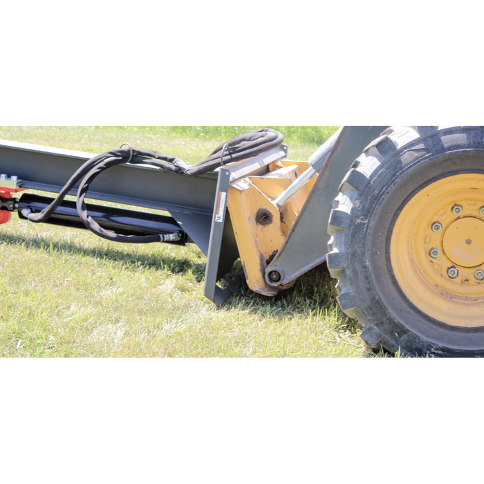 Skid Steer 24 Ton Log Splitter Attachment, Ideal for Skid Steers or Skid Loaders with Standard Universal Quick Attachment | GreyWolf™ Attachments