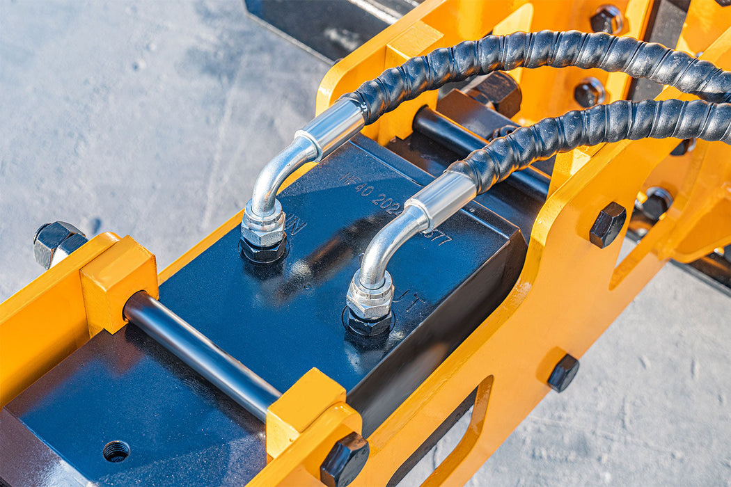 MMS 66.93" Hydraulic Hammer Breaker Attachment for Skid Steer Loader | MMS