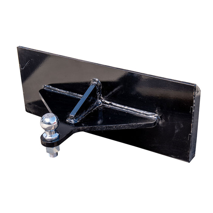MMS Receiver Hitch Mount Plate Attachment For MMS Skid Steer Loaders | MMS