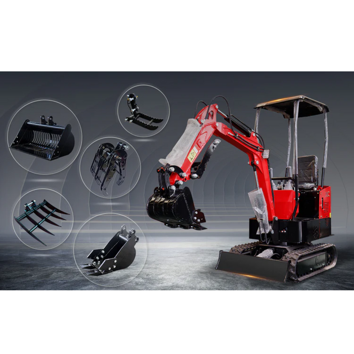 MMS 600mm/800mm Sand Bucket Attachment for Mini Excavator Digger | MMS