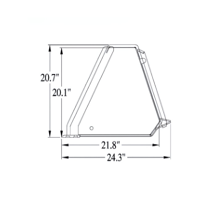 60" with Bolt-on Teeth For General Purpose Buckets - Tractor Loaders up to 50 Horsepower | Construction Attachments Inc.