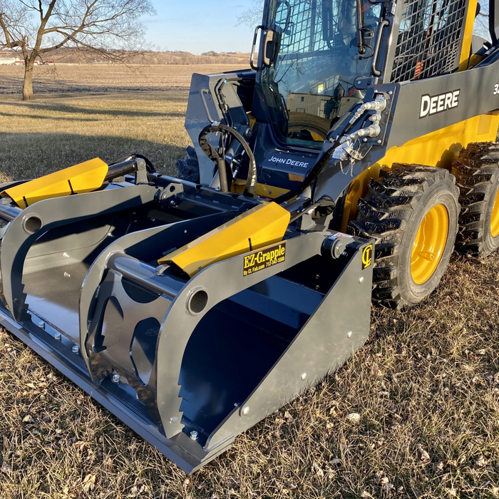 Solid Buckets for Skid Steers and Compact Track Loaders. Tooth Edge or Bolt on Replaceable Smooth Edge | CL Fabrication