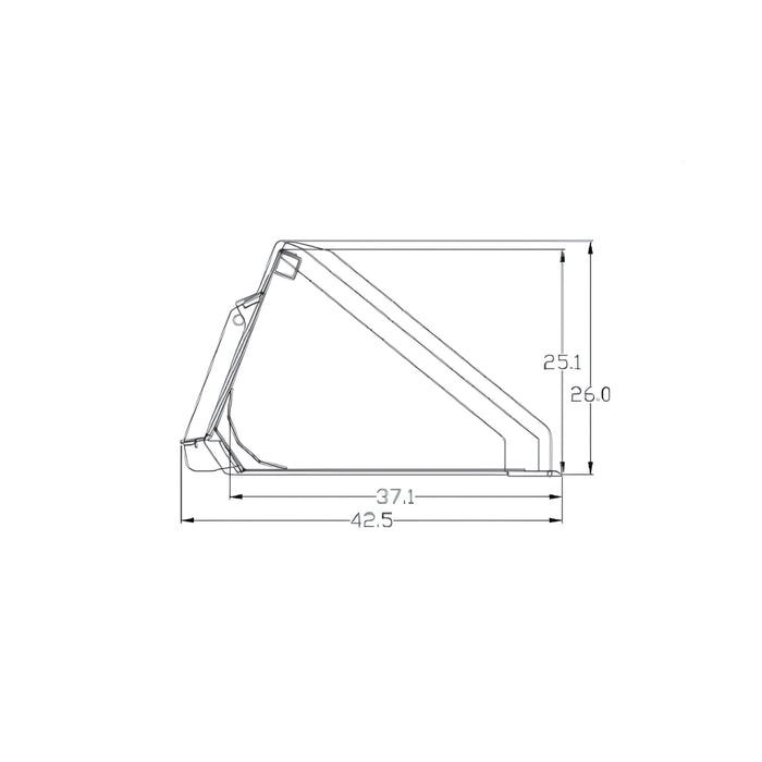 84" GP Xtreme Duty High Capacity Light Material with Bolt-on Edge For General Purpose Buckets | Construction Attachments Inc.