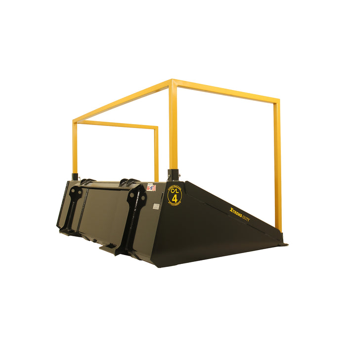 Nursery Bucket with Removable Top Guard For General Purpose Buckets | Construction Attachments Inc.