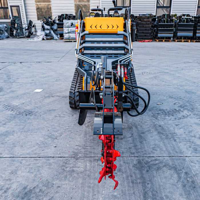 MMS Skid Steer Hydraulic Trencher,26-Tine Trencher For MMS Skid Steer Loaders | MMS