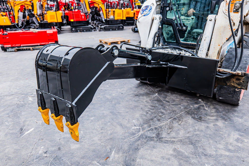 MMS 86" Straight Digging Arm Attachment for Skid Steer Loader | MMS